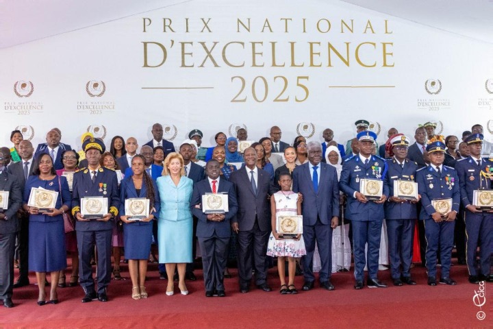 Côte d’Ivoire / 13ᵉ édition du Prix National d’Excellence : 80 LAUREATS CELEBRES AU PALAIS PRESIDENTIEL