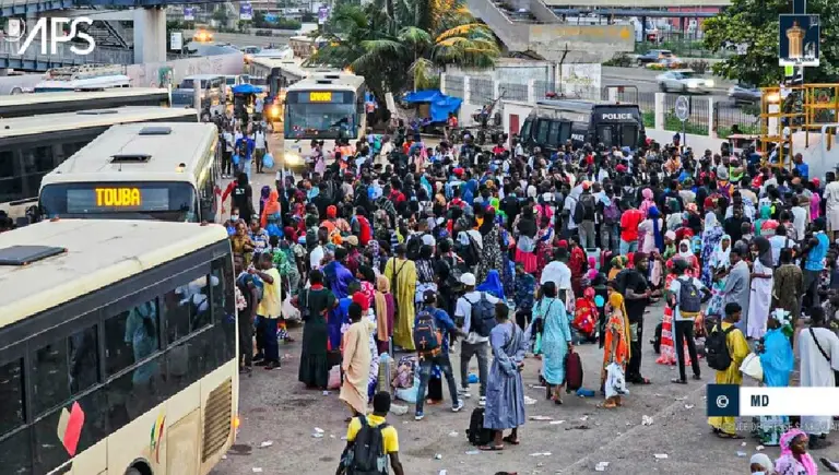 Magal 2026 : DAKAR DEM DIKK FRANCHIT LE CAP DES 20 000 PELERINS CONVOYES VERS TOUBA