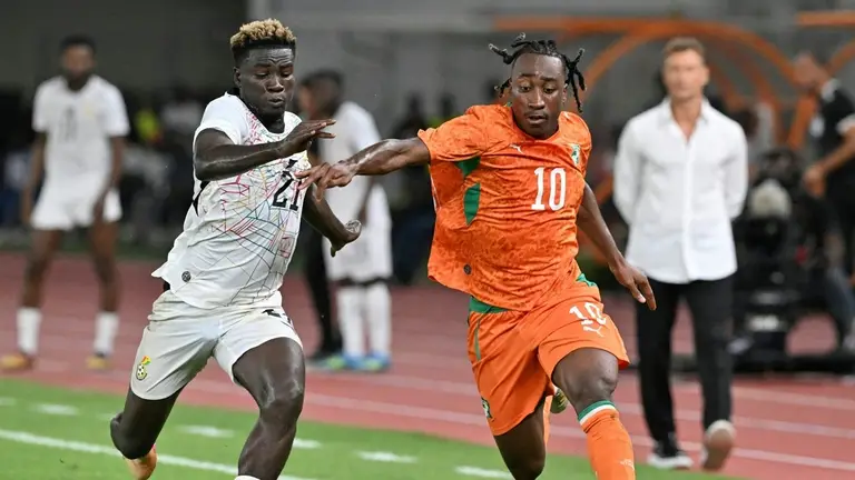CAN 2027/Éliminatoires : LA COTE D'IVOIRE REUSSIT SES DEBUTS FACE AU GHANA GRACE A LA REVELATION MALICK YALCOUYE